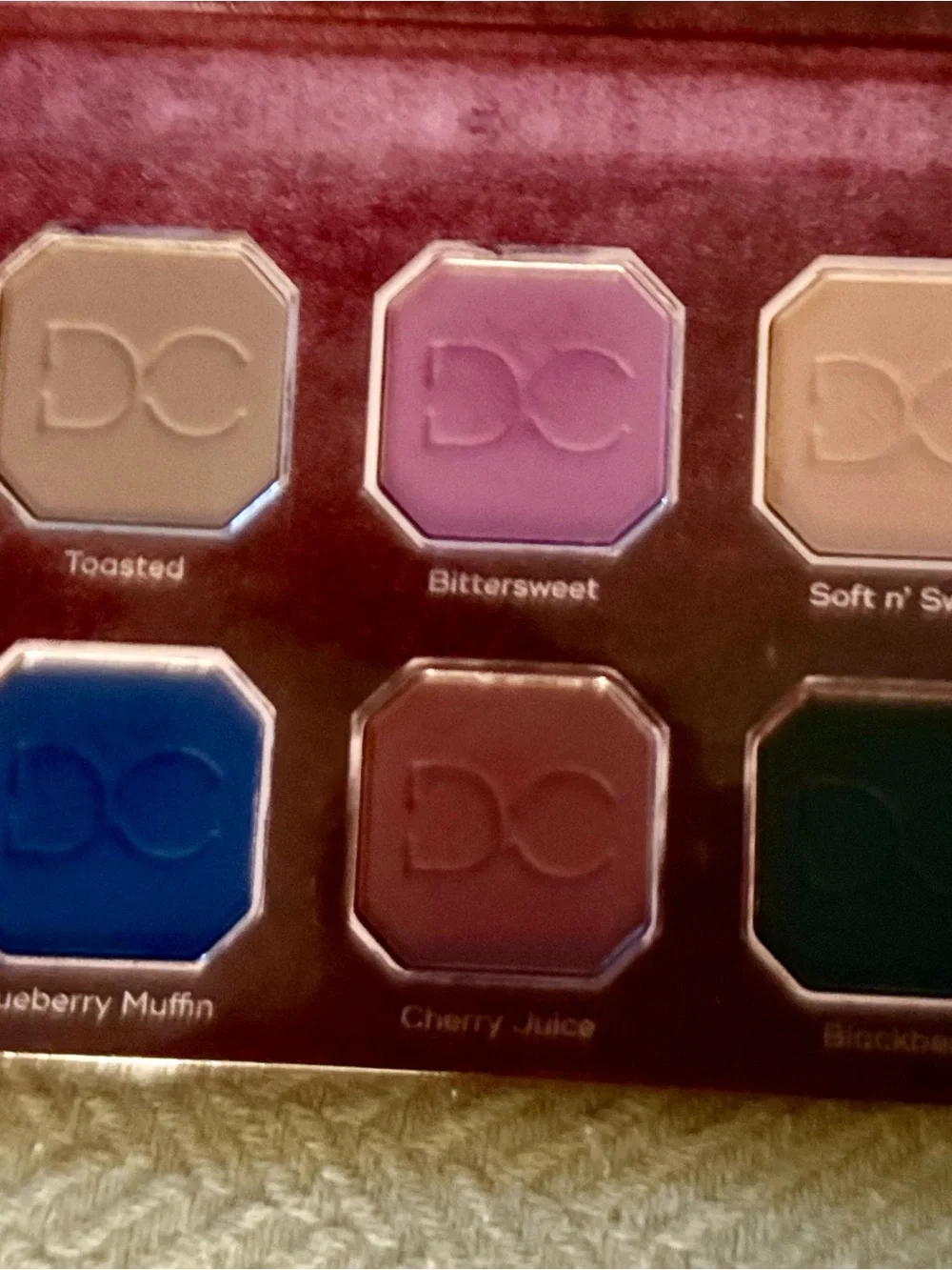 Dominique Cosmetics Rose Gold Shimmer Eyeshadow Palette